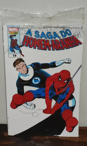 A Saga Do Homem-Aranha 19 - PANINI - Lacrada
