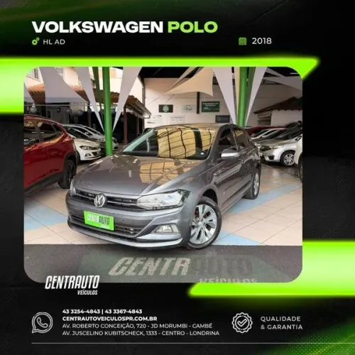 Volkswagen Polo Highline 200 TSI 1.0 Flex 12V Aut. 2018