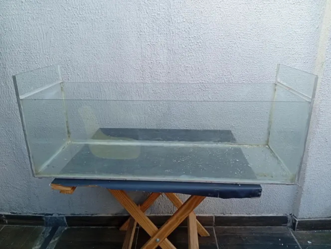 Aquário Grande Reforçado 300 litros (Vidro temperado 4mm) reforçado