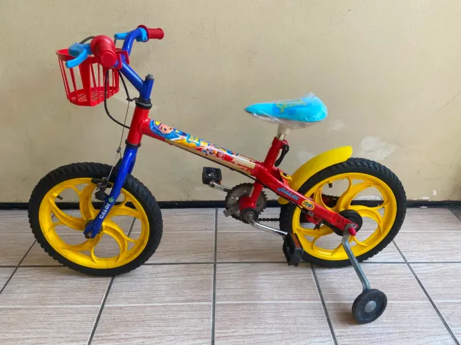 Bicicleta Infantil aro 16 do Lucas Neto