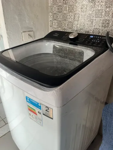 Máquina de lavar Midea 13kg na garantia