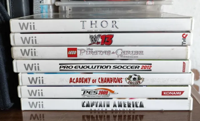 Lote 7 Jogos Originais Nintendo Wii (Faço Olx pay)