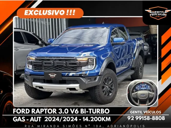 Ford Ranger Raptor 3.0 V6 Bi-turbo 4WD Aut. 2024