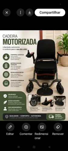 Cadeira Motorizada