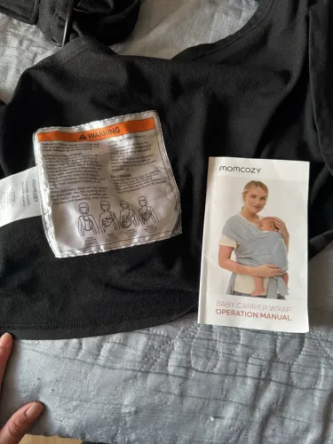 Sling wrap MOMCOZY preto- IMPORTADO 