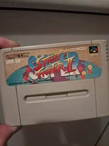 Cartucho Super Street Fighter 2 Super Nintendo Famicom