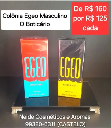 Perfume Masculino Egeo O Boticário