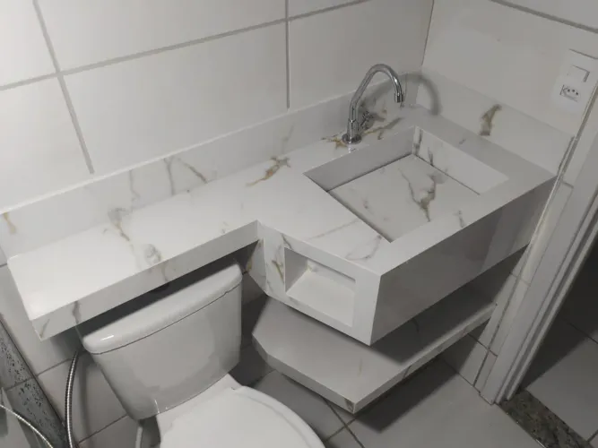 Pias de porcelanato