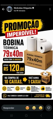 Bobinas termica barato