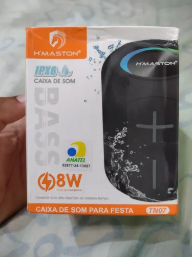 Vendo Essa Caixa de Som Subwoofer Sem Fio da H?Maston Nova! (Leia a Descrição!)<br>