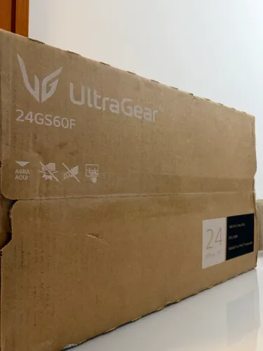 Monitor Gamer LG UltraGear 24" 24GS60F-B IPS Full HD 180Hz 1 ms (GtG) NVIDIA® G-SYNC® AMD