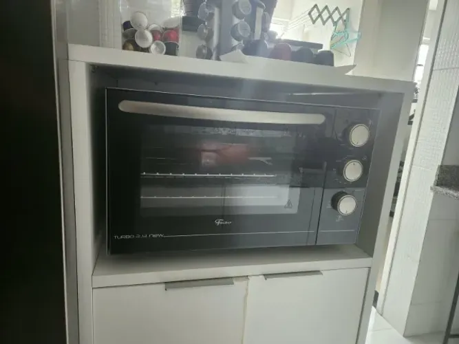 Forno elétrico Fischer Turbo 2.4 New - ar quente (turbo) e grill