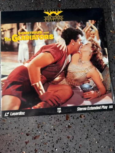 DEMÉTRIO E OS GLADIADORES (1954) ? LASERDISC SPECIAL WIDESCREEN EDITION 