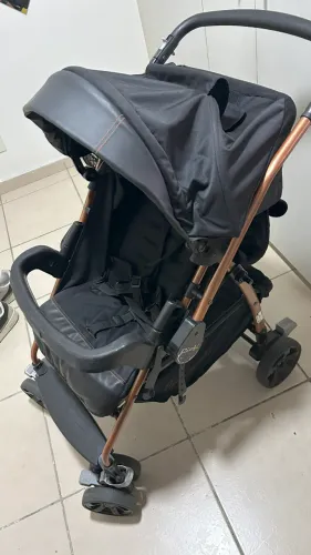 Carrinho de Bebe Reversível Passeio Burigotto Rio K Preto Cobre