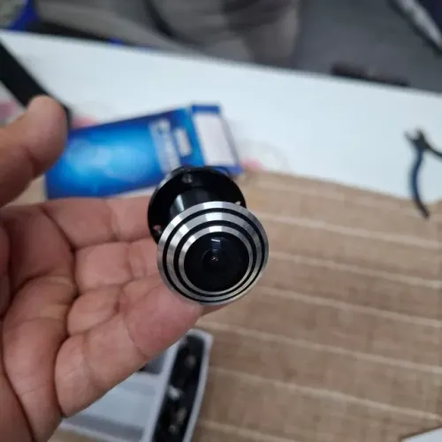 Olho Mágico Wifi Icsee Com Câmera Olho De Gato