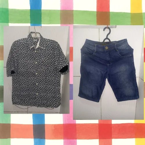 Lote de Roupas Juvenil Masculino 14 anos