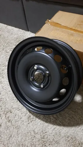 Roda de ferro aro 14 Chevrolet Onix / Prisma - Original GM 
