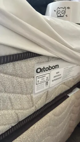 Cama box com colchão - Ortobom New Ortotech Superpocket