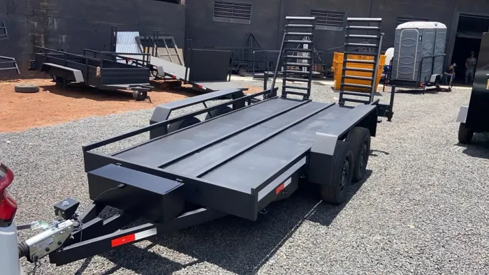CARRETINHAS PRANCHA PARA TRANSPORTE DE MÁQUINAS E VEÍCULOS