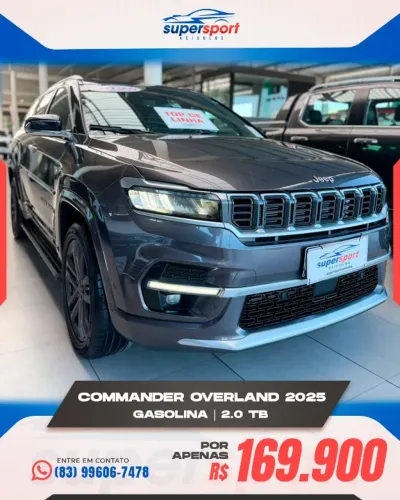 Jeep Commander Overland Hurric 2.0 4X4 TB AUT 2025