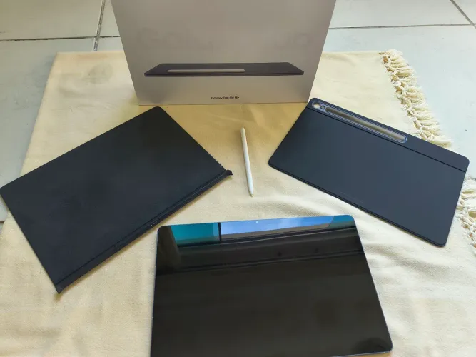 Samsung Tablet Galaxy Tab S10 FE+ WiFi, Cinza, 128GB, 8GB, Tela 13.1