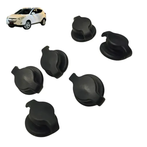 Jogo grampo fixação porta malas Hyundai ix35 2015 2016 2017