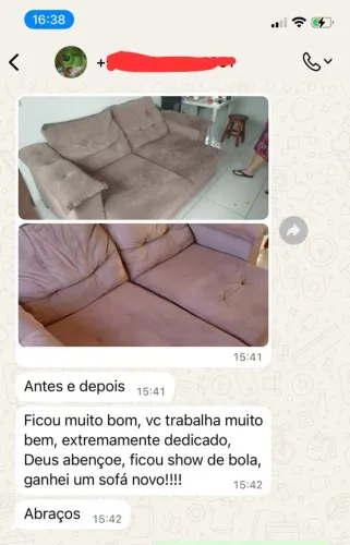 Lavagem a seco higienização 