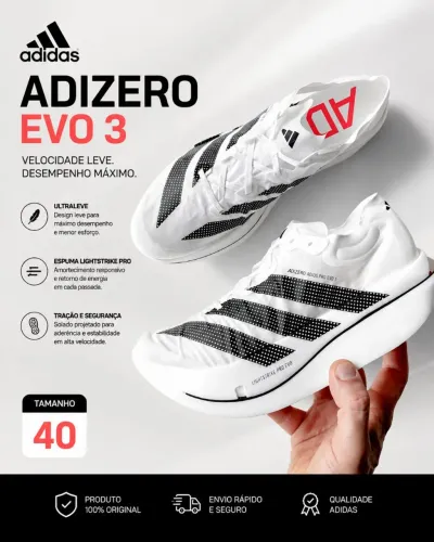 ( PROMOÇÃO) ADIDAS EVO 3 / N° 40