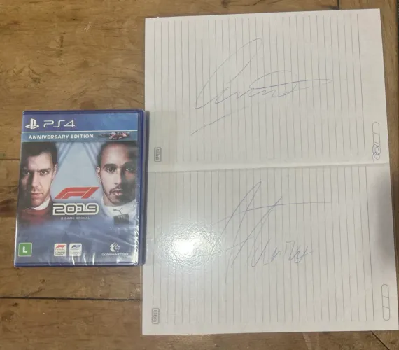 Jogo ps4 F1 2019 lacrado