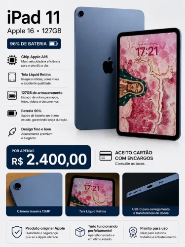 iPad 11 128gb