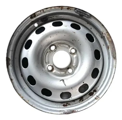 Roda Ferro Aro 14 4x108 Mm Courier 2007 A 2012 ~1