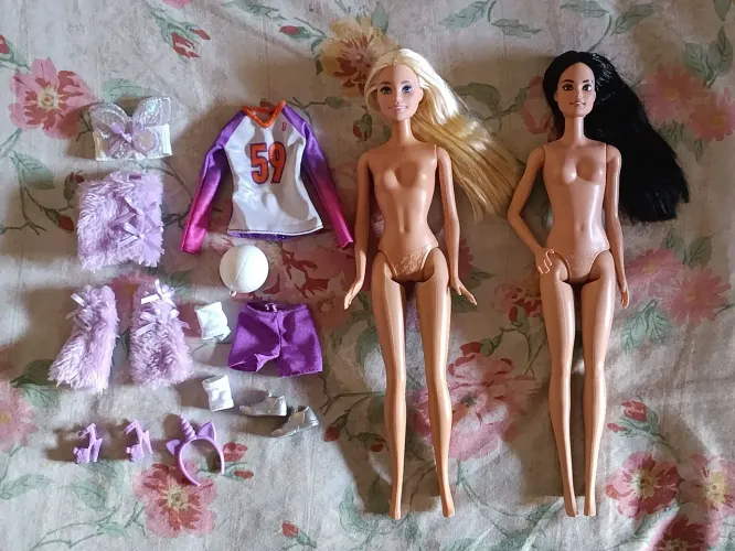 Lote Bonecas Barbie + acessórios