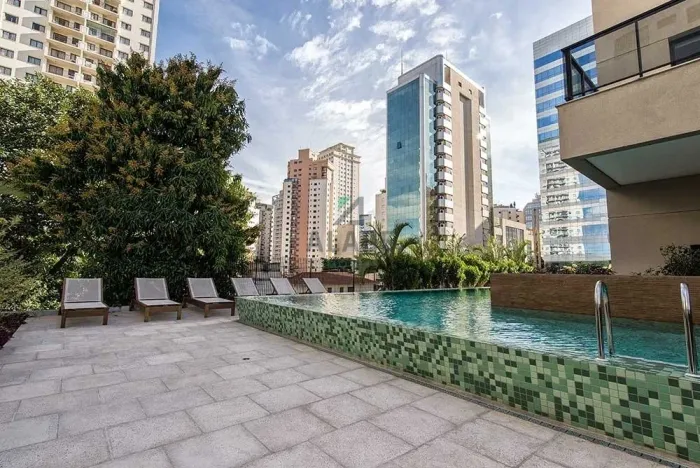 Apartamento para venda em Vila Olímpia com 1 quarto, sendo 1 suíte , 35m²