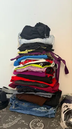 Lote de roupas p e m