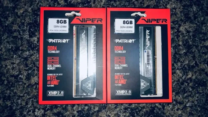 Memória Ram - 8GB, 1 Pente (Ver Descrição)