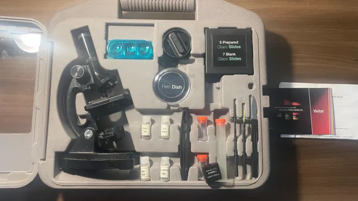 Kit de Microscópio Vivitar (Modelo VIV-MIC-2)