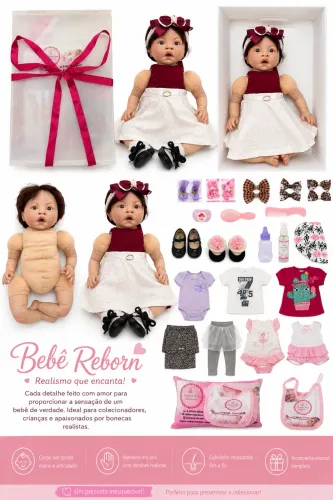 Boneca bebê reborn 