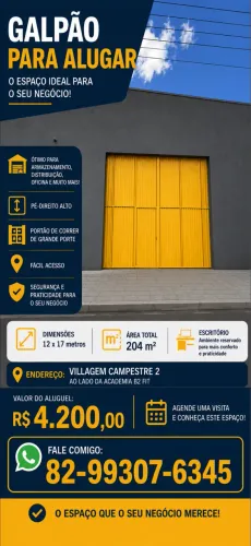 Galpão comercial