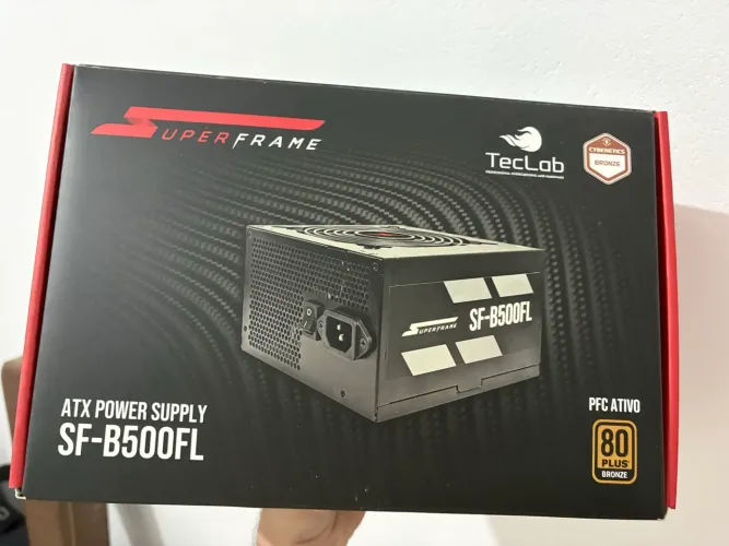Fonte Superframe, 500W, 80 Plus Bronze