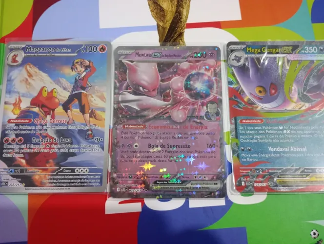 Mega gengar ex , mewtwo, magcargo , ASC