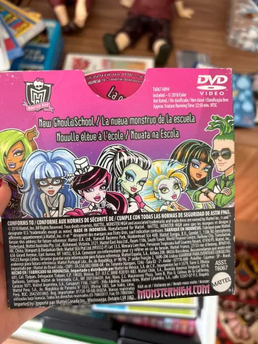 Dvd monster high 