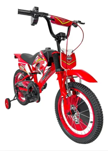 Bicicleta infantil moto cross unitoys