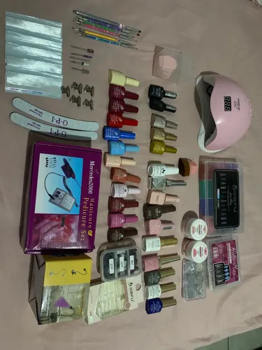 kit de unha em gel completo