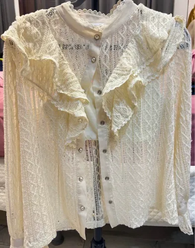 Camisa morena rosa tamanho P