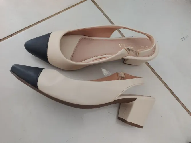 Sapato slinback feminino