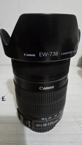 Kit Completo Canon: Lente Zoom 18-135mm IS + Lente Clássica de Retrato 50mm f/1.8 II