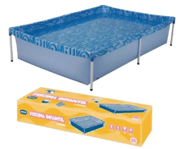 Piscina quadrada 1000L