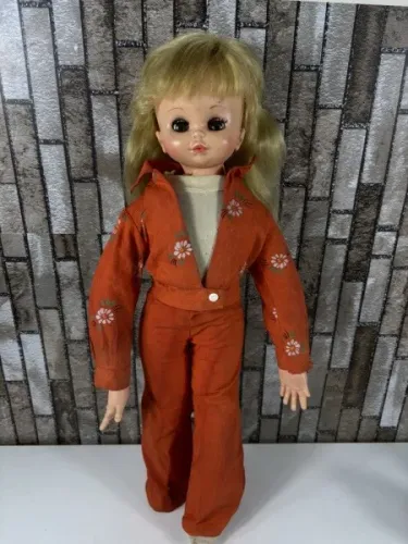 Antiga Boneca Pinky, Estrela 1974 - 55 Cm