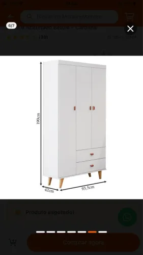 Guarda Roupa infantil 