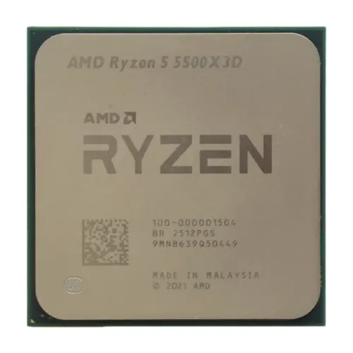 Processador AMD Ryzen 5 5500X3D, 6-Core, 12-Threads, 3GHz (4GHz Turbo), Cache 99MB, AM4